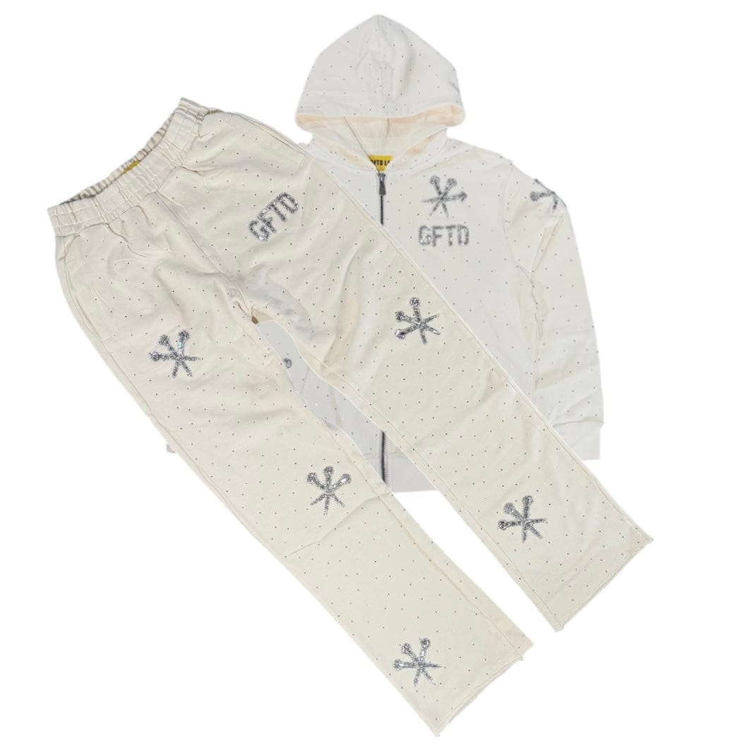 GFTD La Dagger Hoodie & Pants Set (Bone)