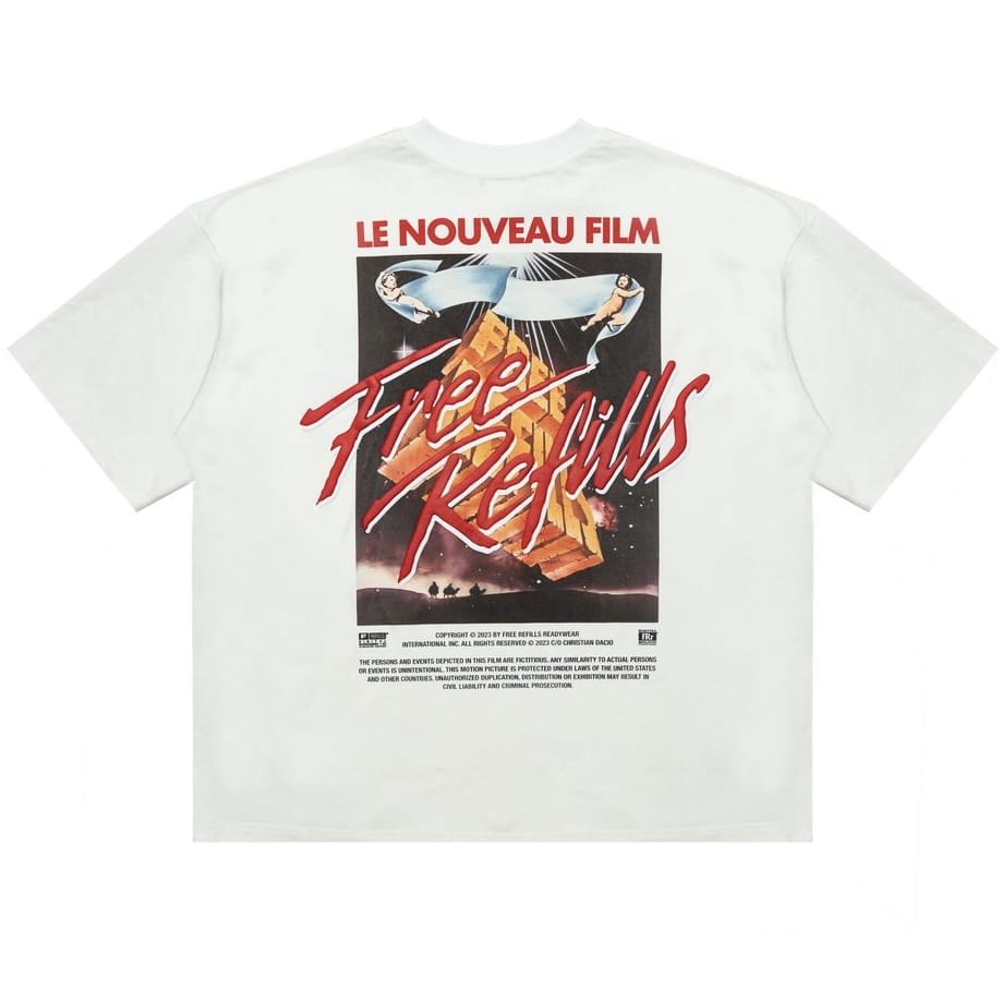 Free Refills Cinema Tee (Off White) FR-S26-091