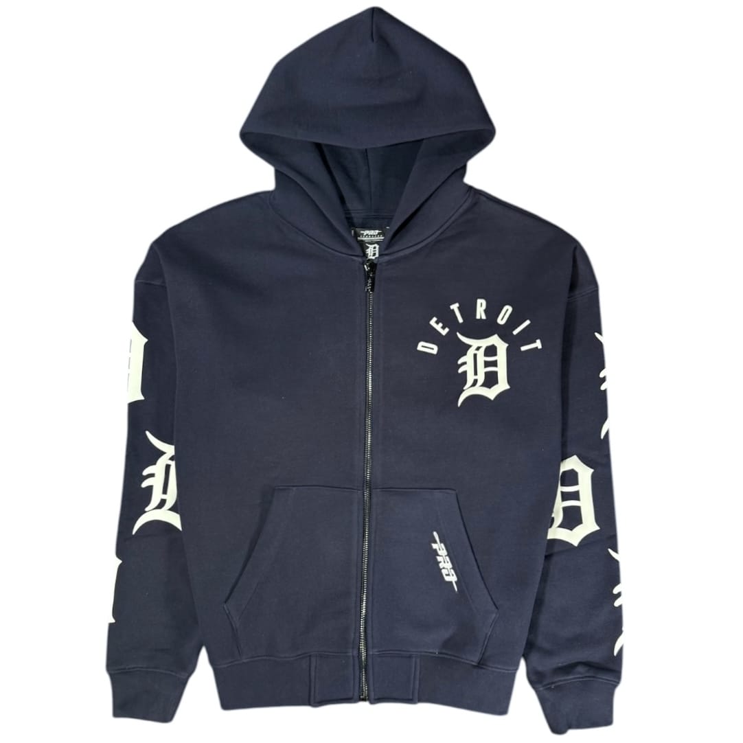 Pro Standard MLB Detroit Tigers All Pro Ds Hoodie (Midnight Navy)