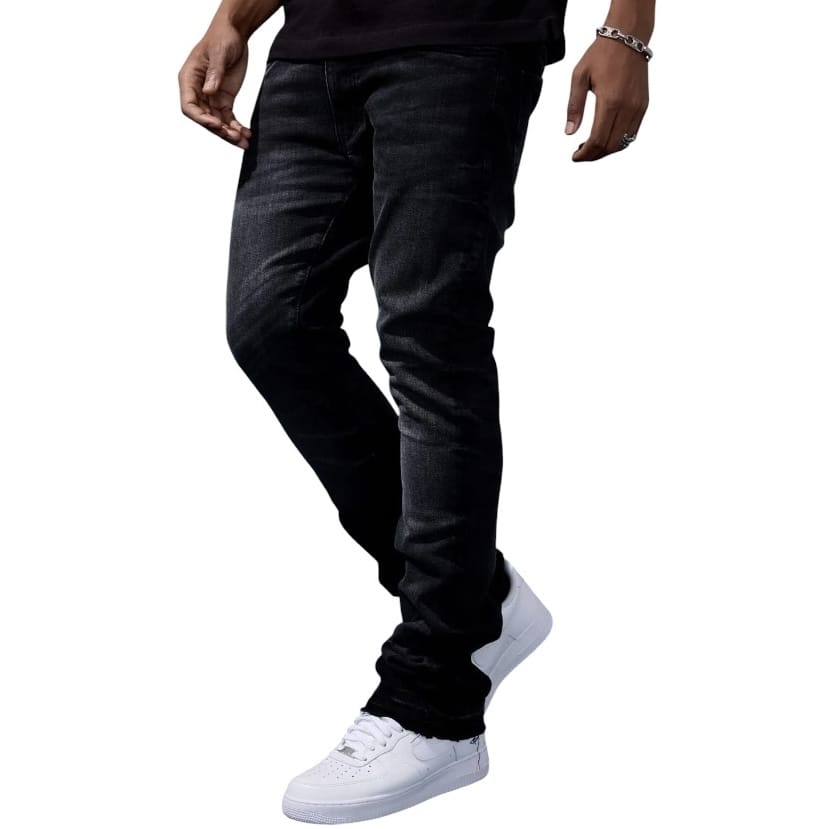 Jordan Craig Martin Stacked Red Hook Denim Jean (Vintage Black) JTF2383