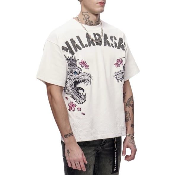 Valabasas Ikari Tee (Off White) VLBS-VT1-1092