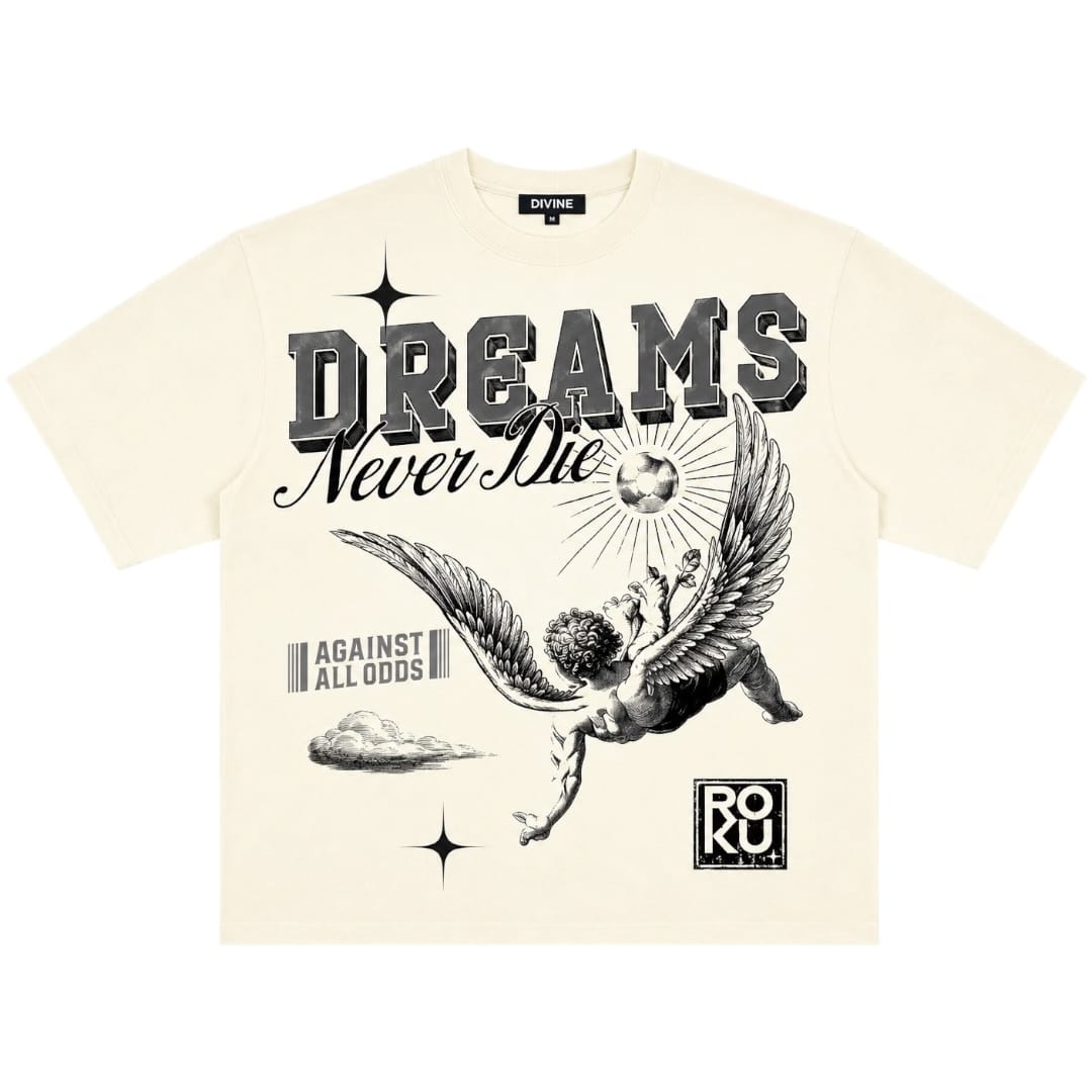 Roku Studio World Cup Faded Boxy Tee (Eggshell) RK1482111-EGG