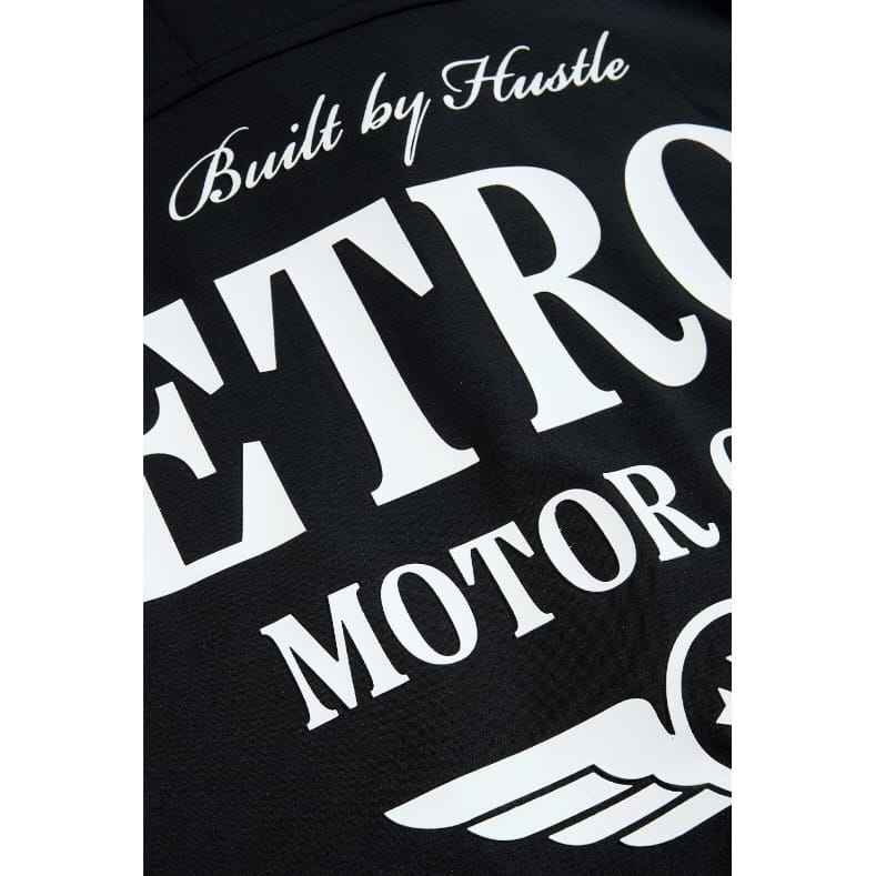 See You In Paradise Detroit Motor Club SS Shirt & Short Set (Black)