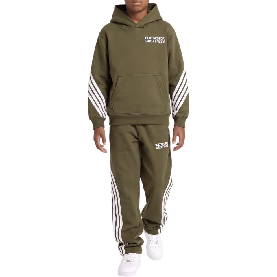 Kids Jordan Craig The Beautiful Game Set (Olive)