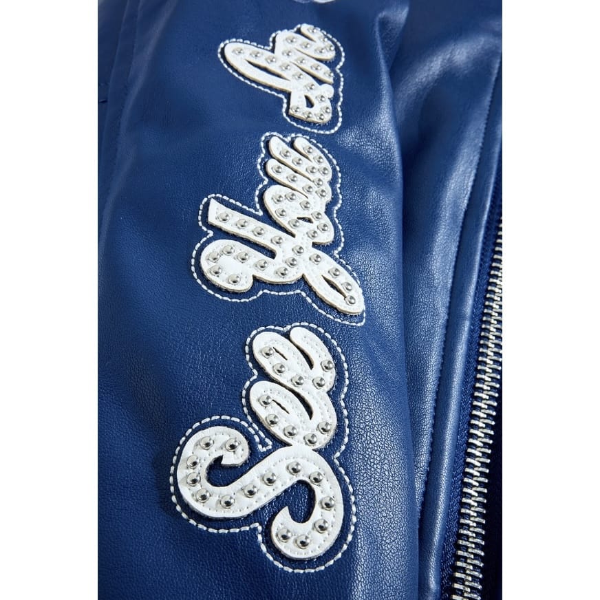Boys See You In Paradise Da Bronx Bomber Jacket (Navy) 91680B