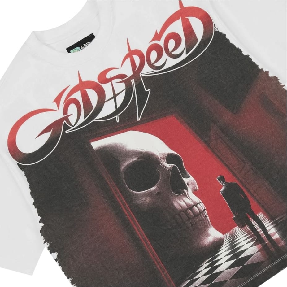 Godspeed Fate's Doorstep Tee (Snow)