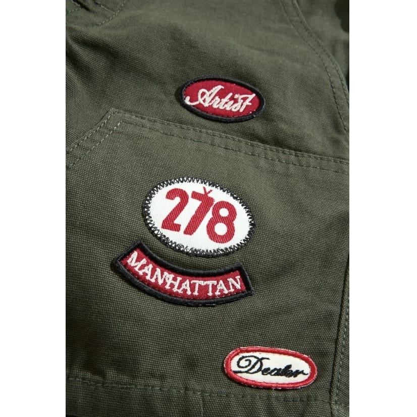 Kids Jordan Craig Re-up Mechanic Short Set (Dark Green)