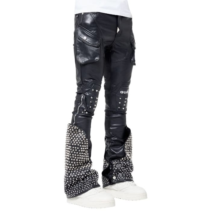 Guapi Coffin Arc Leather Pant V2 (Black)