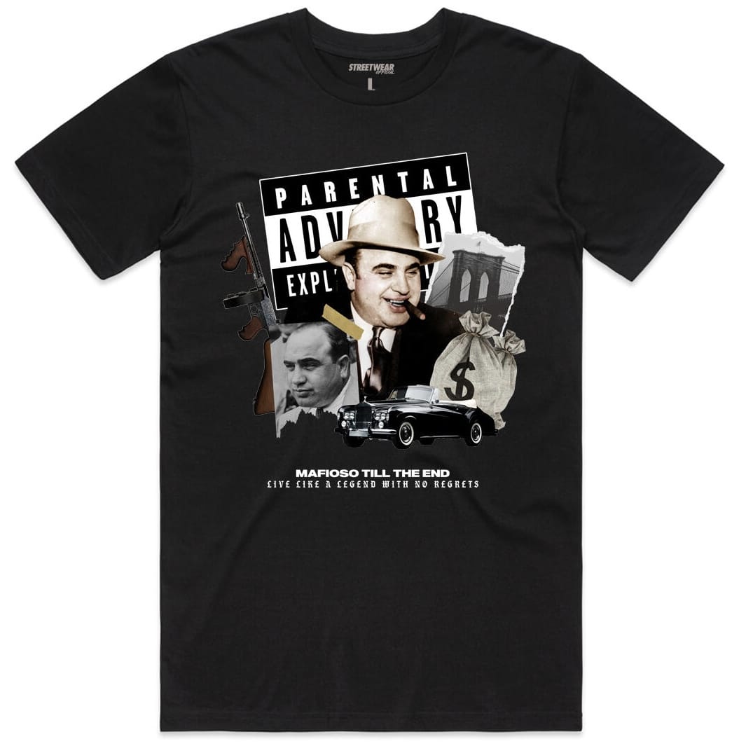 Streetwear Official Mafioso Tee (Black)