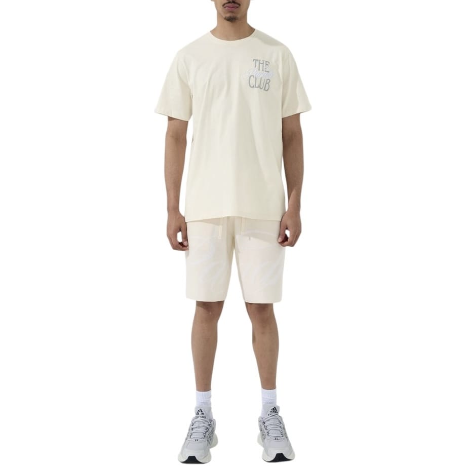 See You In Paradise Gatekeeper Tee & Short Set (Cream)
