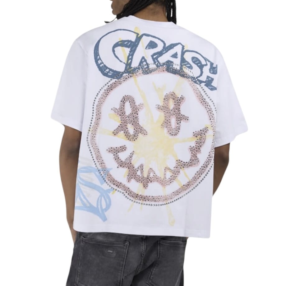 Smoke Rise Smiley SS Tee (White) KT26S425