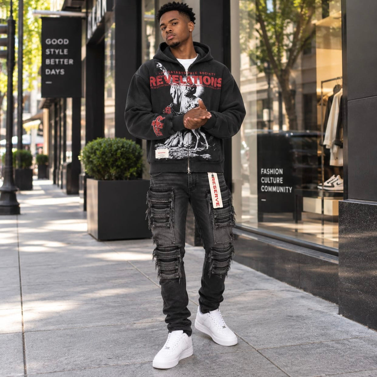 GFTD La Society Hoodie (Black)