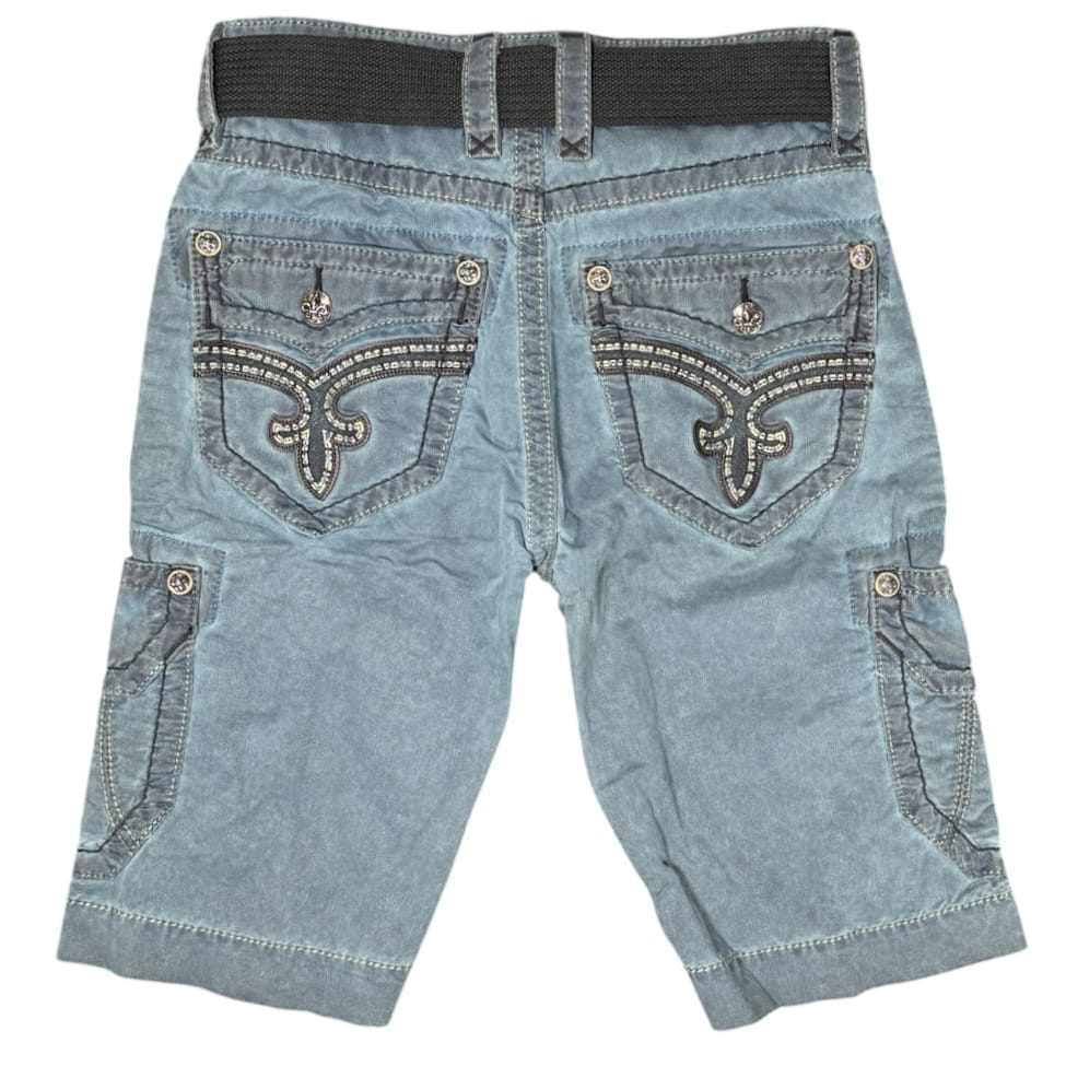 Rock Revival Classic Cargo Short (Navy) RCM093