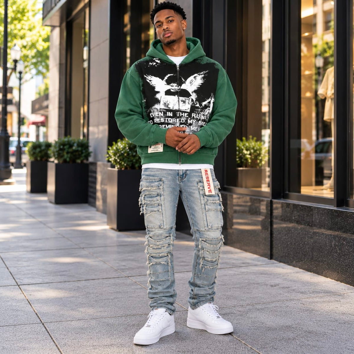 GFTD La 777 Hoodie (Green)