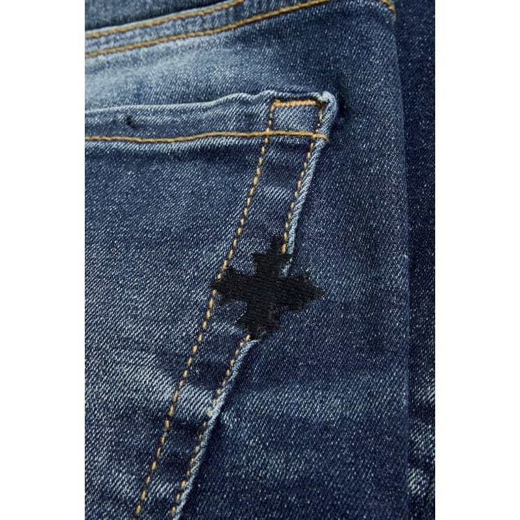 See You In Paradise Super Skinny Stacked First Class Denim (Vintage)