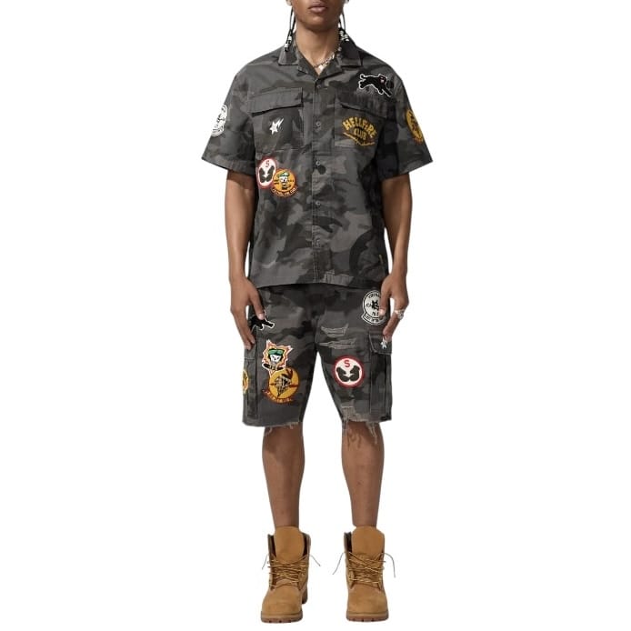 Jordan Craig War Angel Work Shirt (Black Camo) 24437C