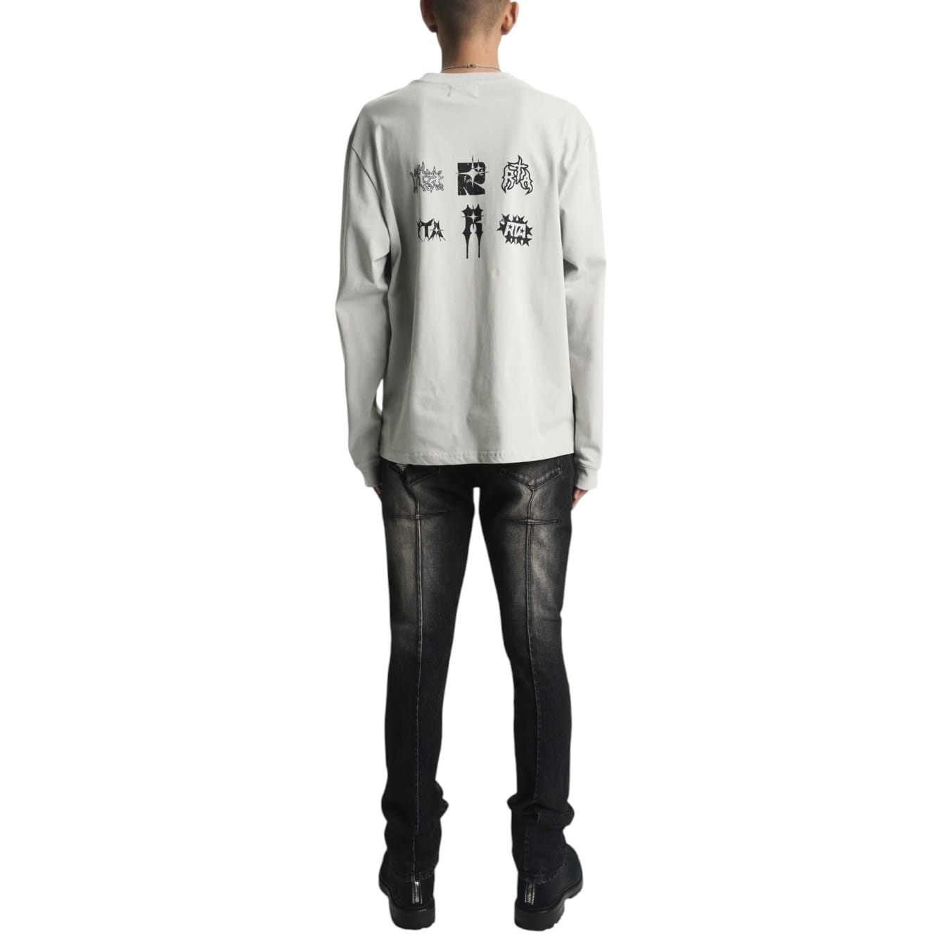 Rta Clayton Skinny Jean (Fray Noir) MCHPD1306-J1182FRYNR