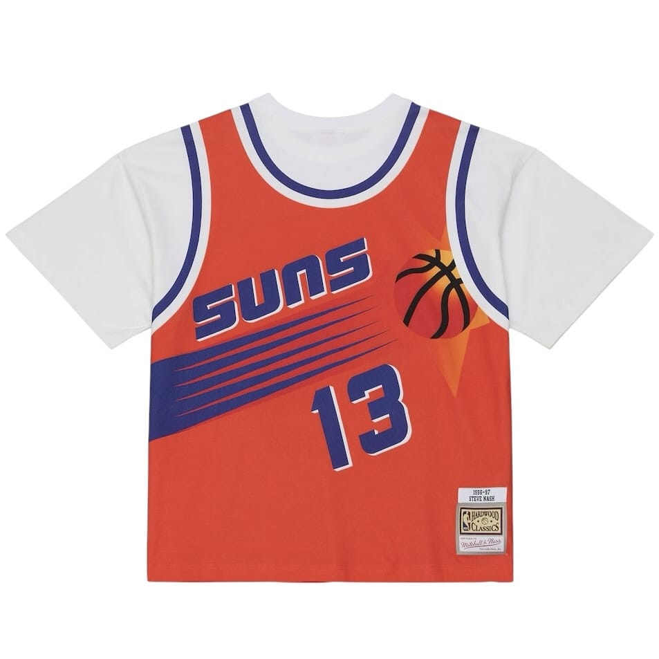 Mitchell & Ness Phoenix Suns 1996-97 Best In Class Jersey Tee (Orange)