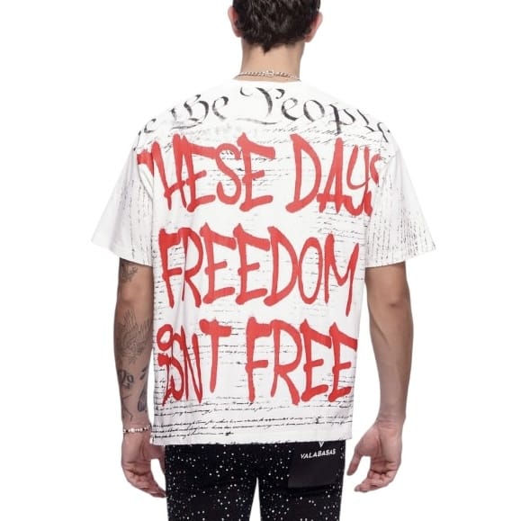 Valabasas Freedom Tee (White) VLBS-VT1-1104