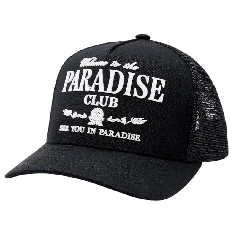 See You In Paradise Club Trucker Hat (Black) C2066