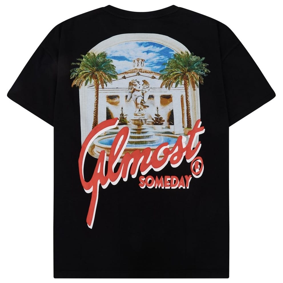 Almost Someday Paradise Estate Tee (Black) AS-SUM26-022