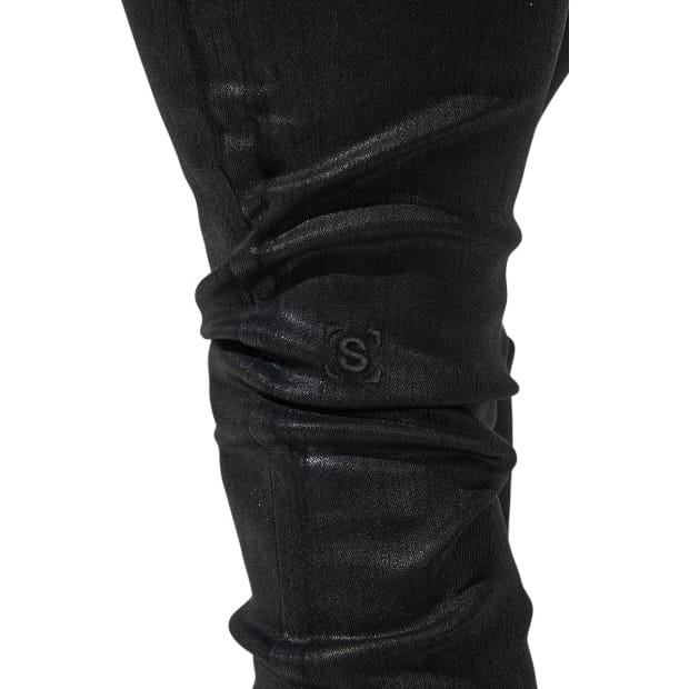Serenede Onyx Stacked Jean (Coated Black) ONYXSTKD-CTDBLK