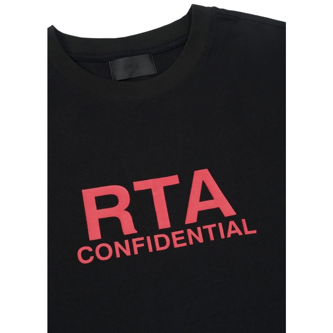 Rta Colin Oversized Short Sleeve Tee (Black Case File) MCVUK1447-T1322BKCFL
