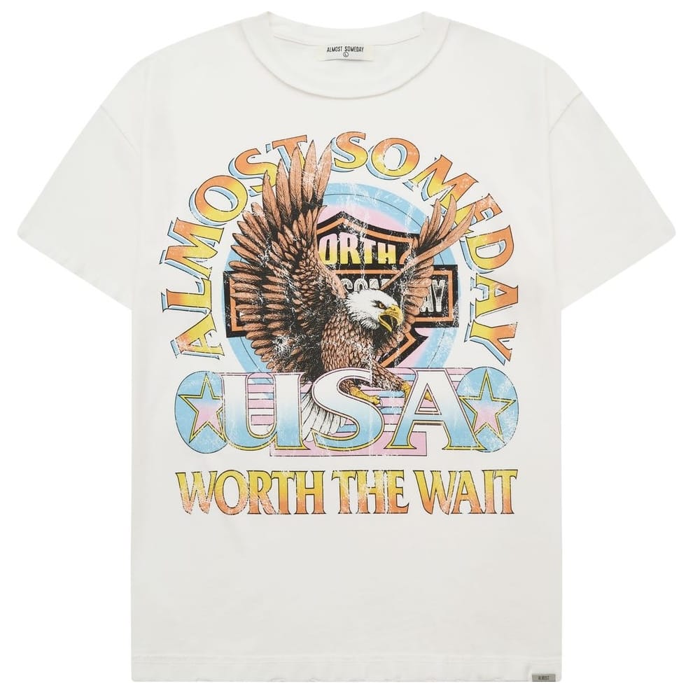 Almost Someday Legacy Tee (White) AS-SUM26-023
