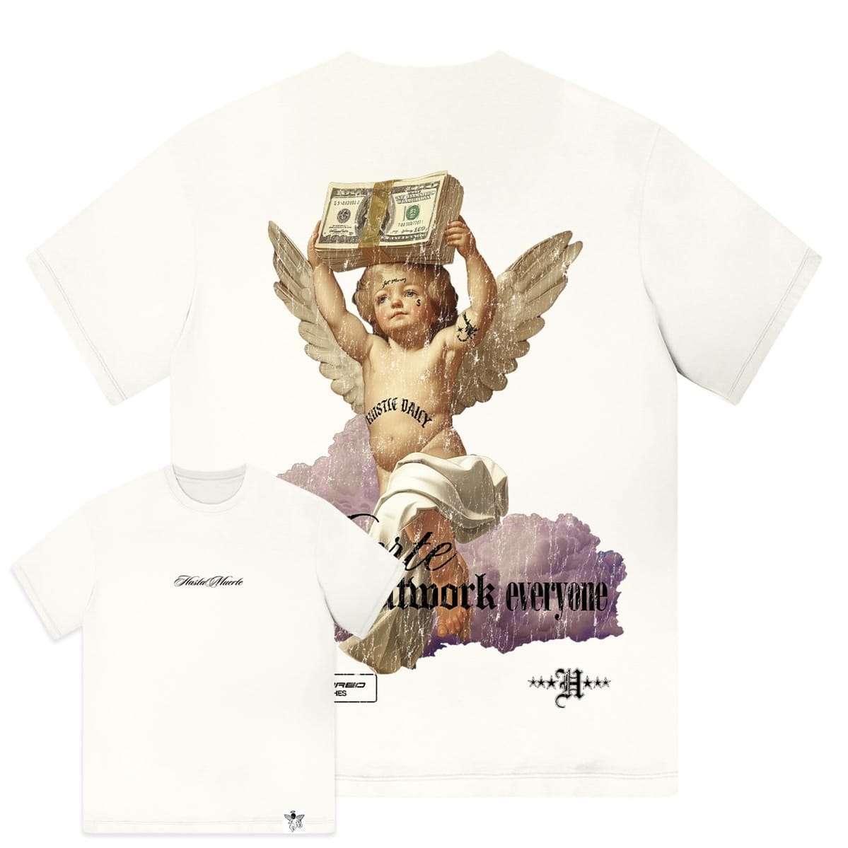 Hasta Muerte Heavenly Wealth Tee (Cream)