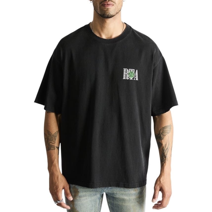 Rta Colin Oversized Tee (Vintage Black Spade)