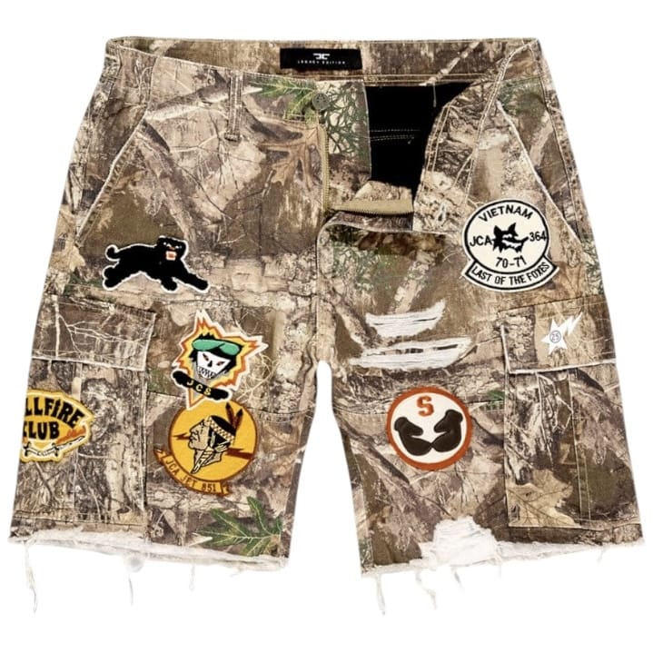 Jordan Craig Retro War Angel Cargo Shorts (Hunter Camo)