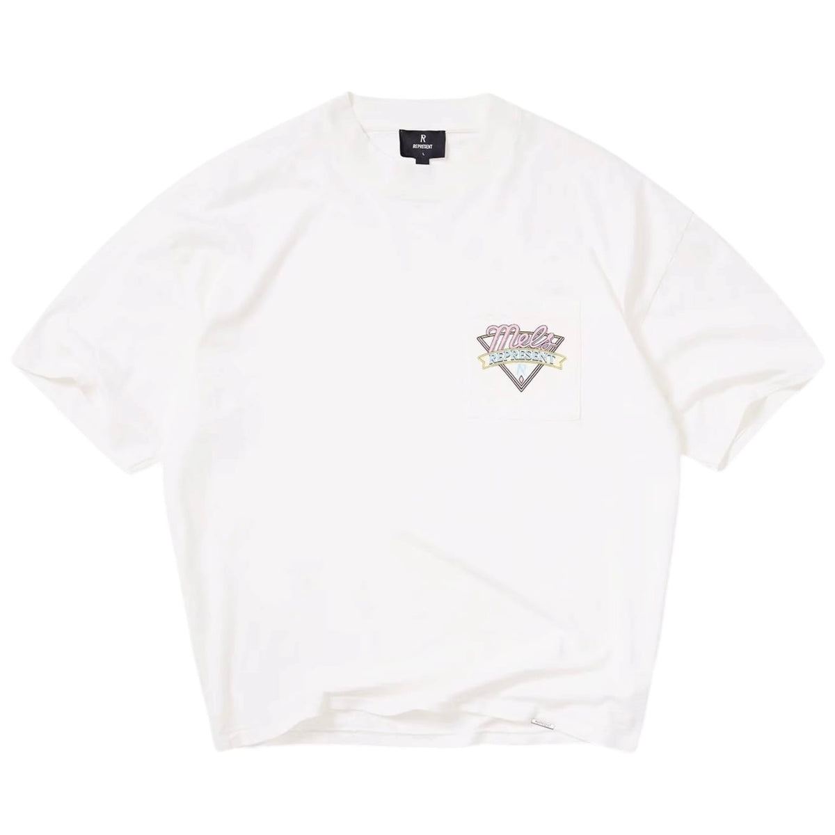 Represent Mels Diner Tee (Flat White) MLM100565-72