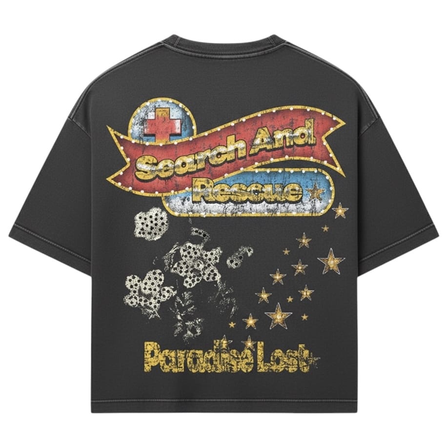 Paradise Lost Search & Rescue Tee (Black) PL00890