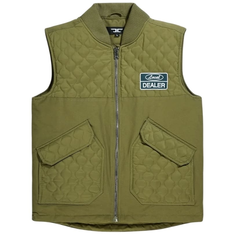 Jordan Craig Local Dealer Service Quilted Vest (Olive) 91773V