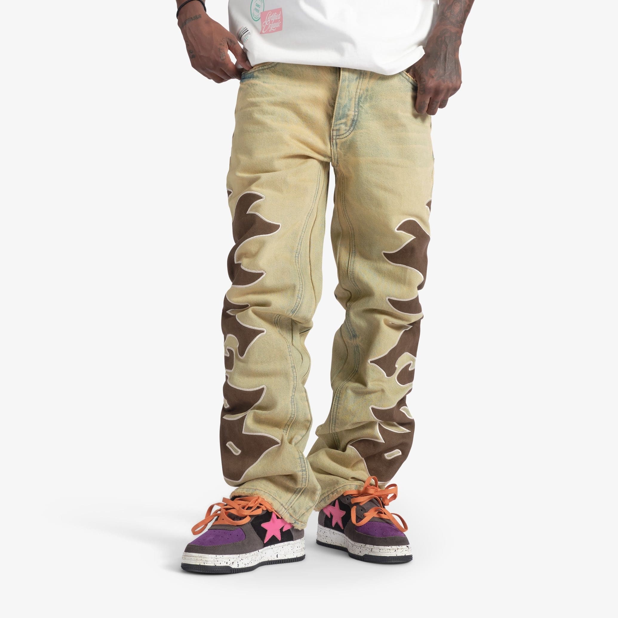 "Cutters" Jeans (beige wash)