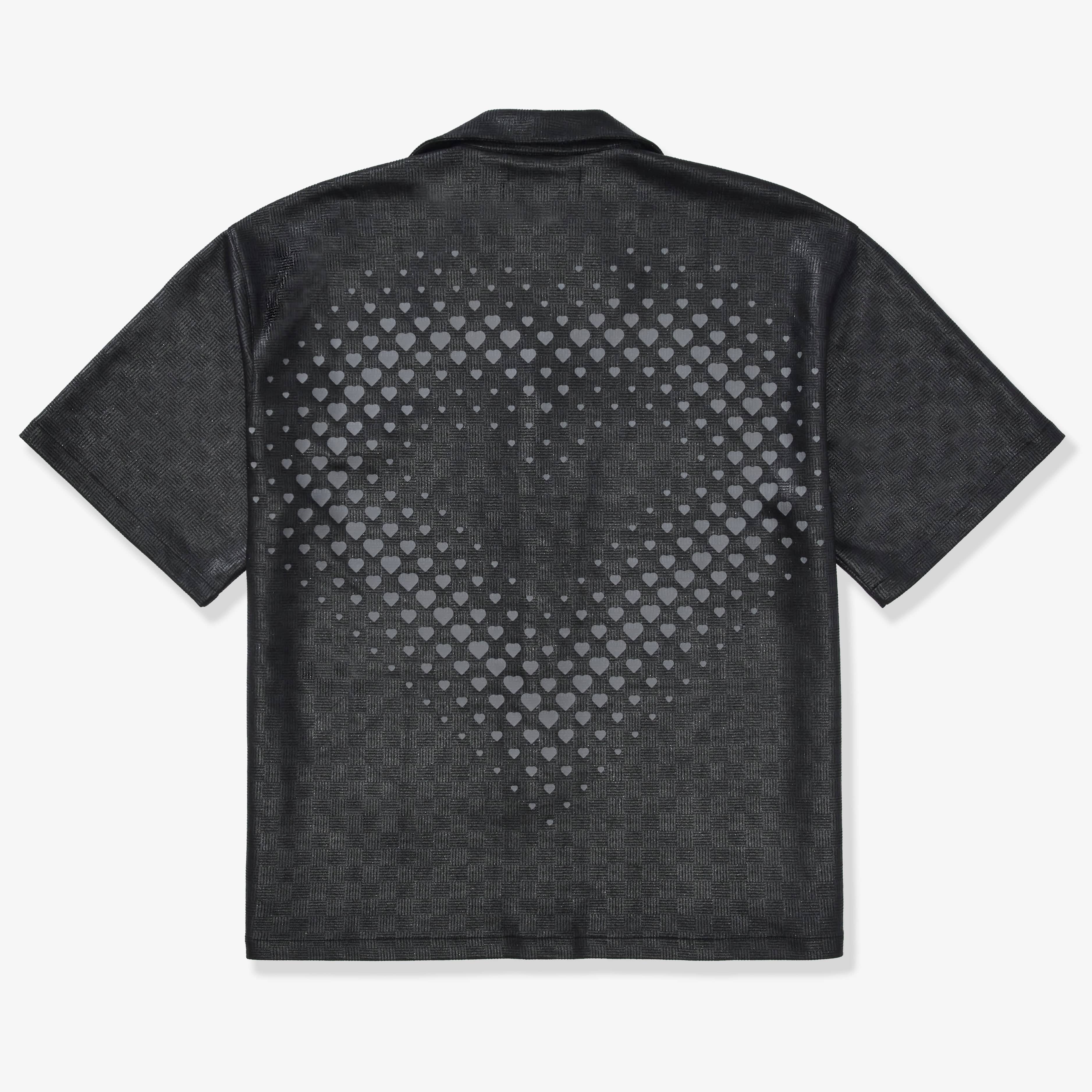 "Madison" Lounge Shirt (black sparkle)