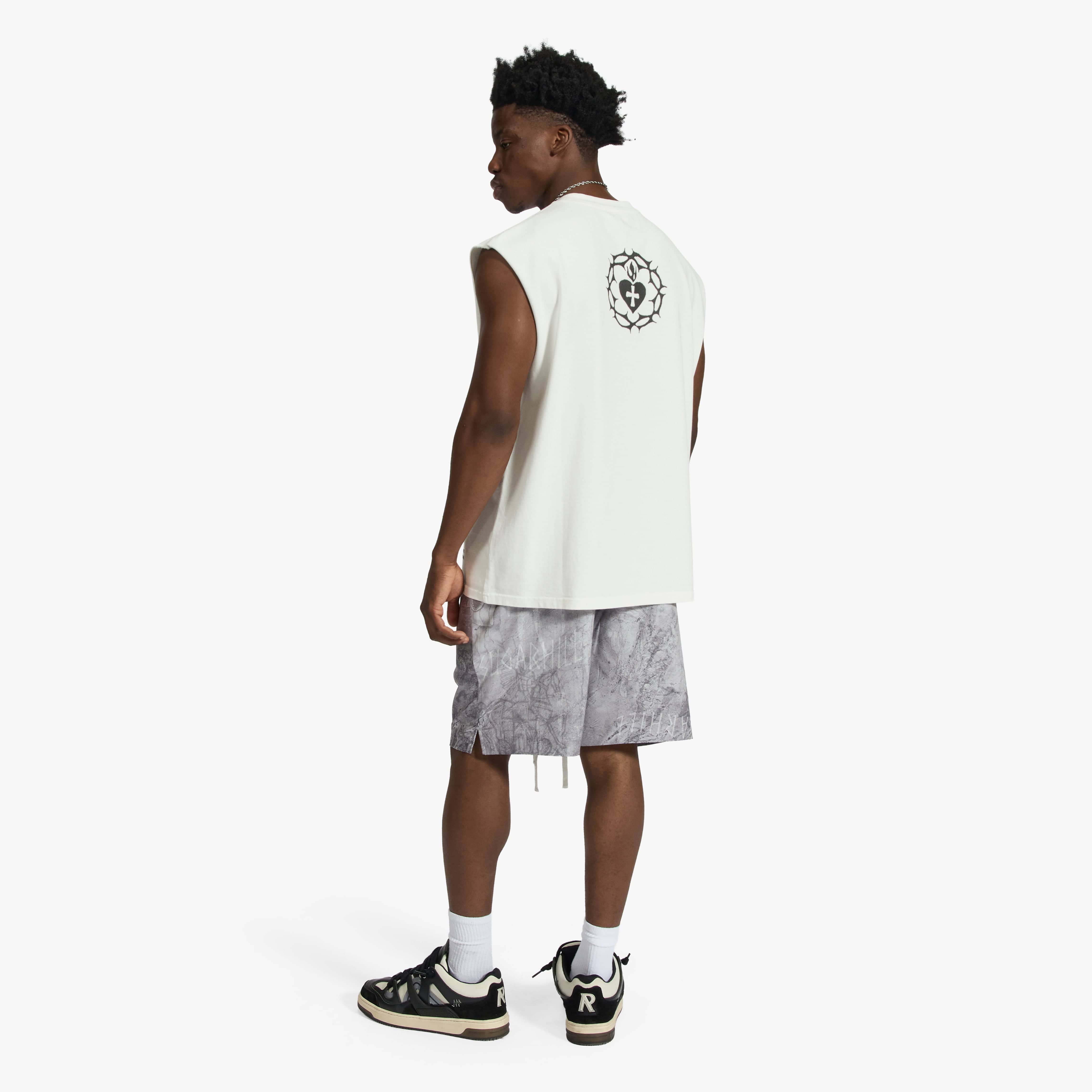 "Europa" Poly Shorts (cement grey)