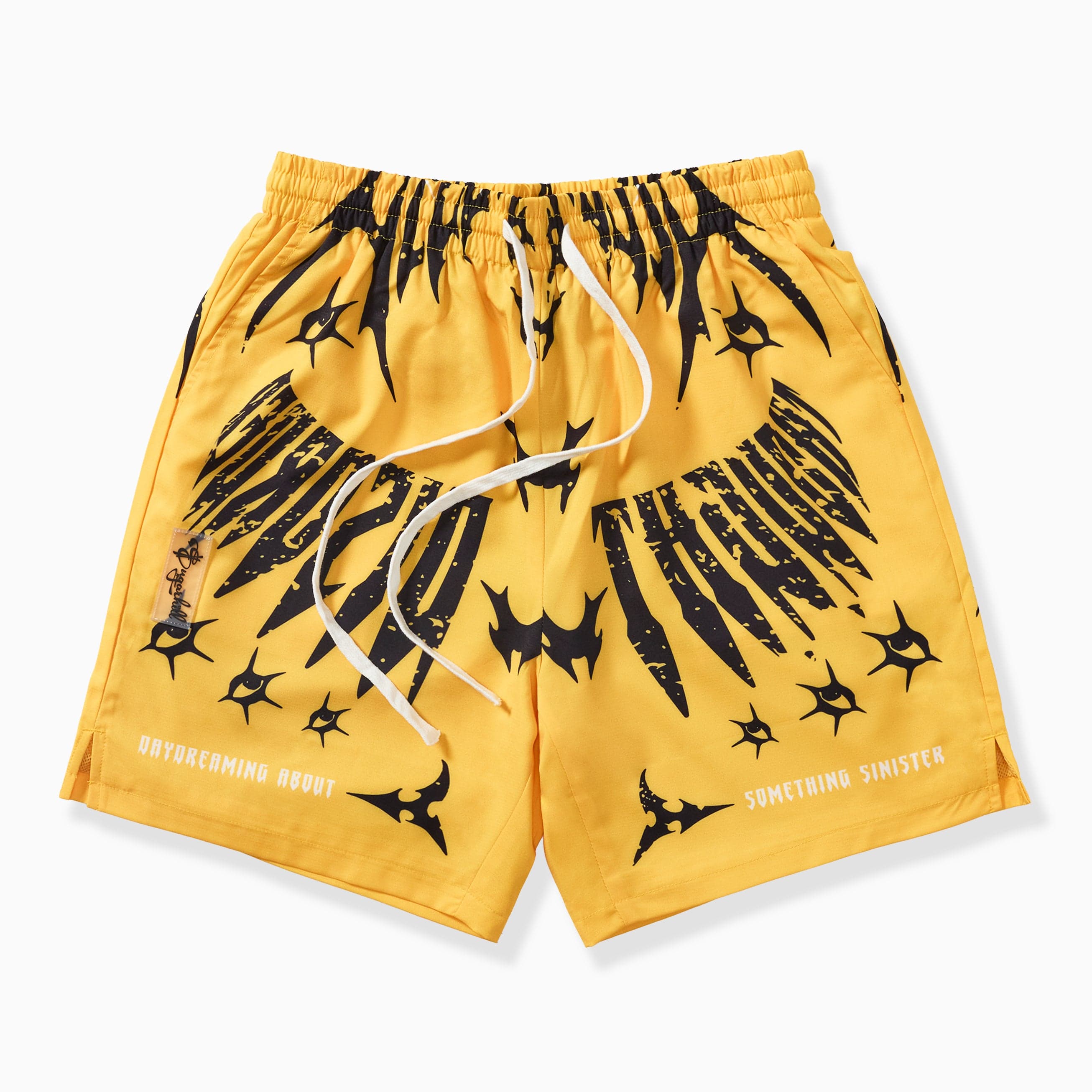 "Sinister" Poly Shorts (gold)