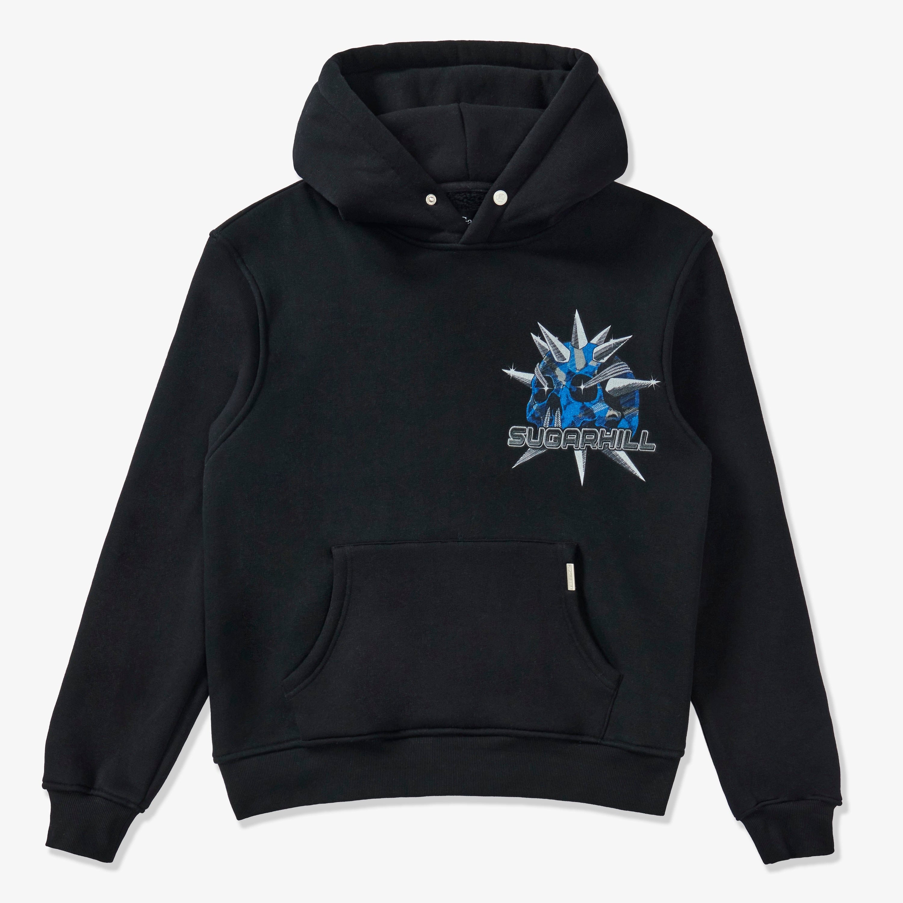 "Blue Biter" Hoodie (black)