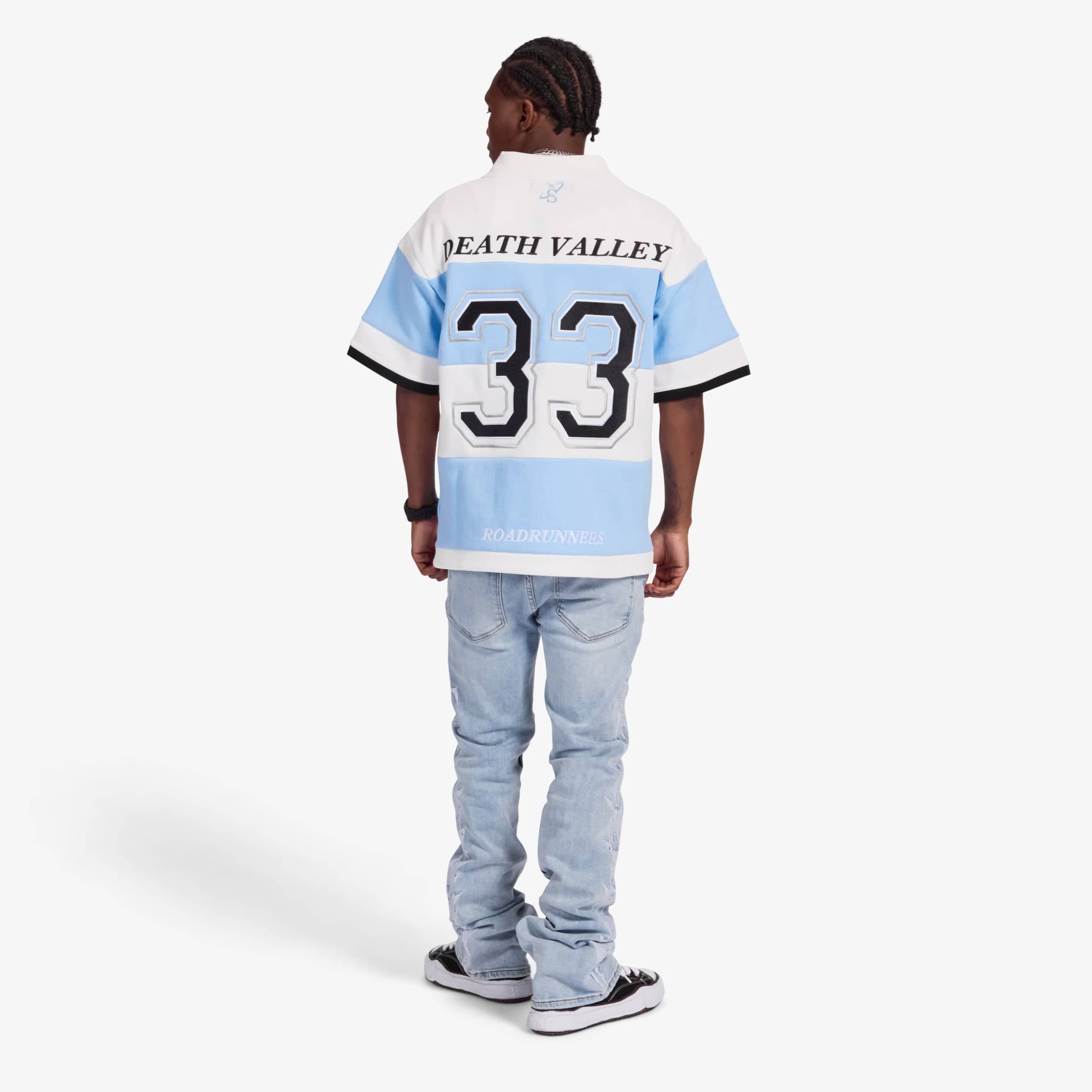 "Toxins" Stacked Jeans (blue wash)