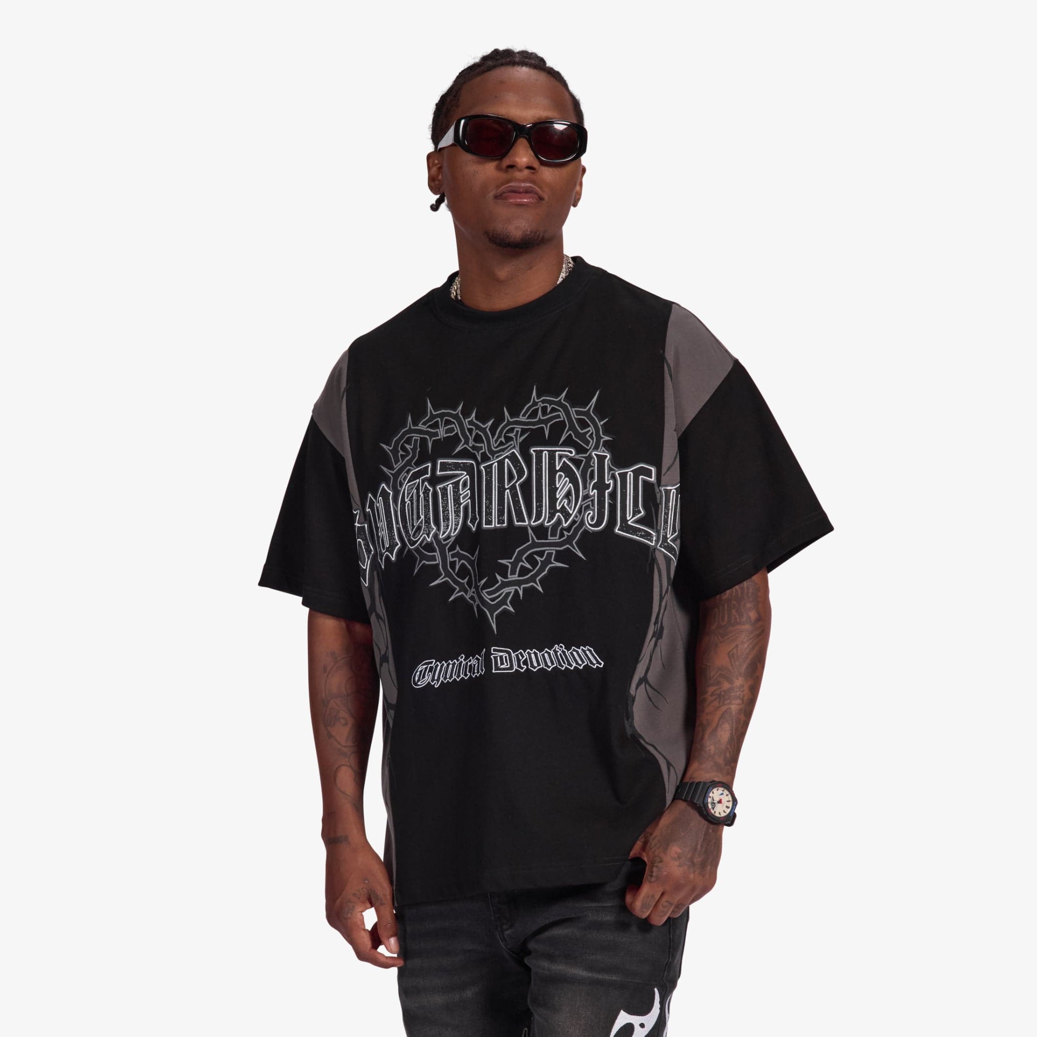 "Devoted" T-Shirt (black/gray)