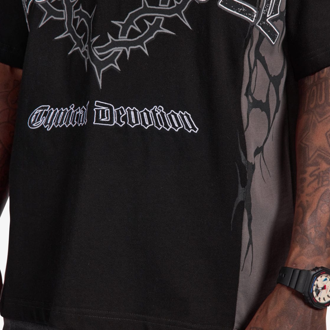 "Devoted" T-Shirt (black/gray)
