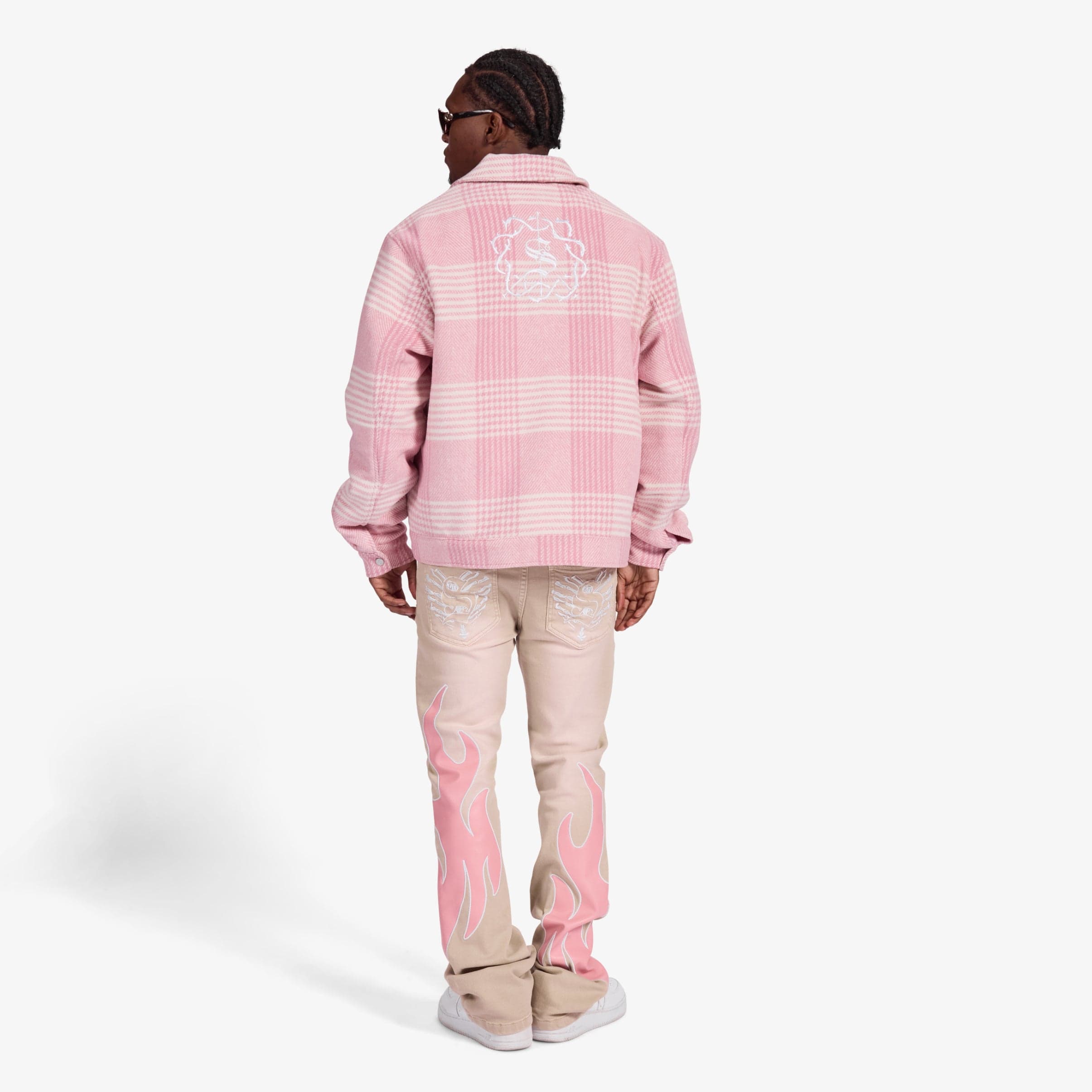 "Eastwood" Jacket (pink plaid)