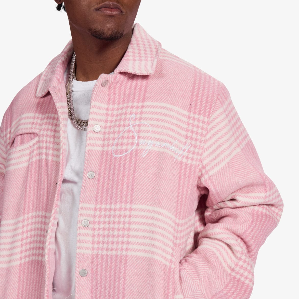 "Eastwood" Jacket (pink plaid)