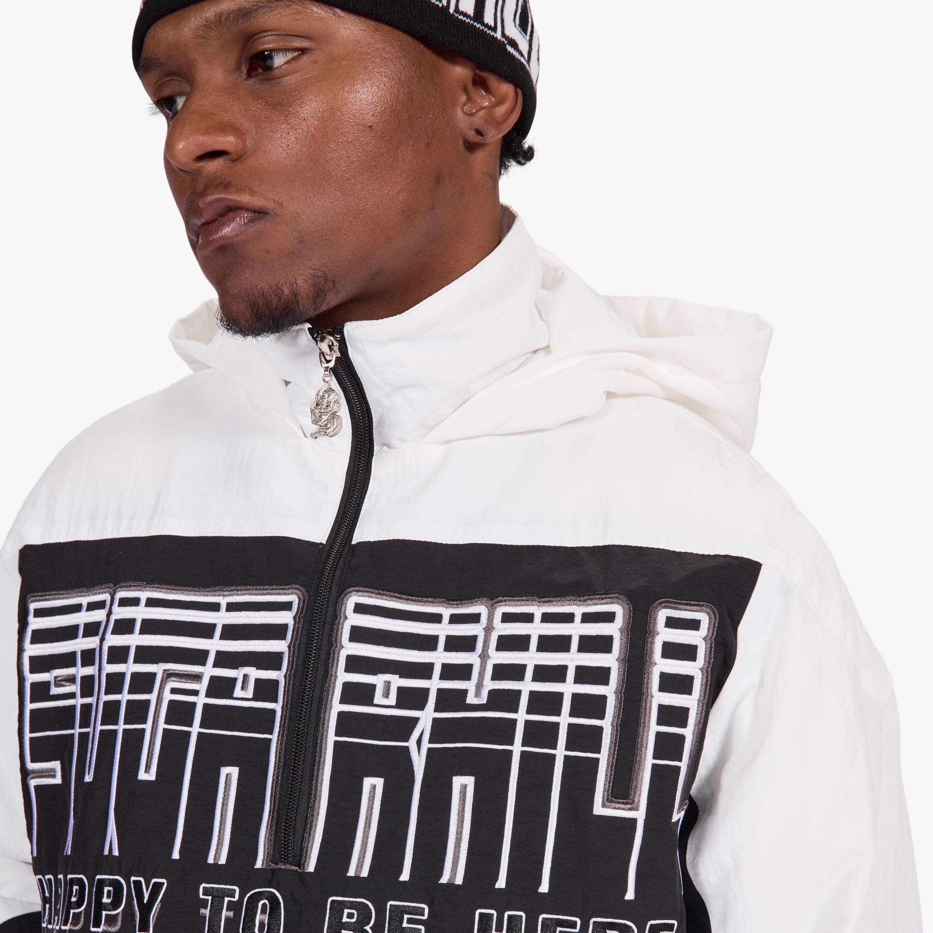 "Storm" Starter Jacket (black/white)