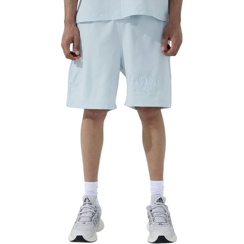 See You In Paradise Club Shirt and Short Set (Light Blue)