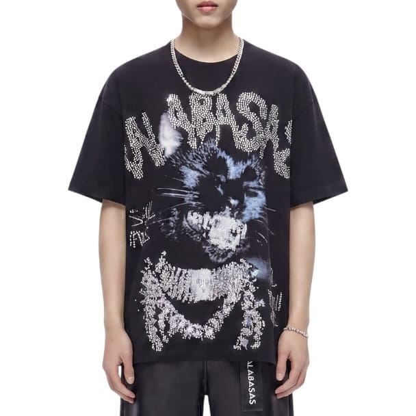 Valabasas Kool Kat Tee (Black) VLBS-VT1-26003