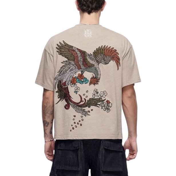 Valabasas Graviku Tee (Khaki) VLBS-VT1-1093