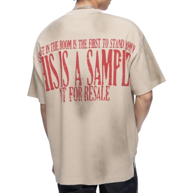 Valabasas Not For Resale Thermal Tee (Vintage Cream) VLBS-VT1-1133