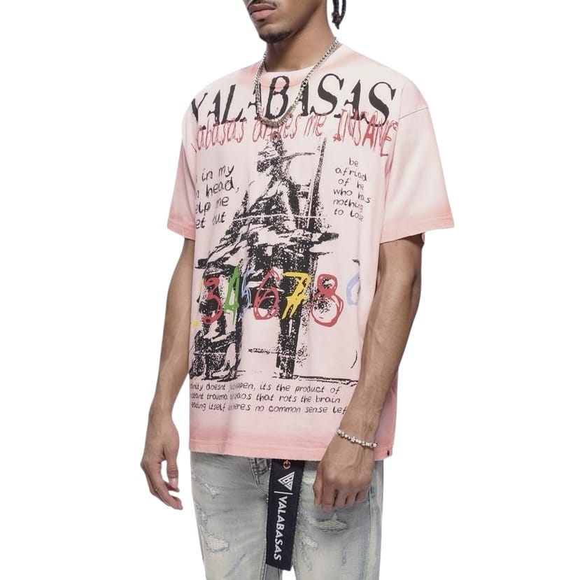 Valabasas Insane Tee (Pink) VLBS-VT1-1085